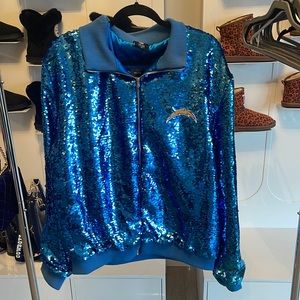 NFL San Diego Chargers Sequin Jacket